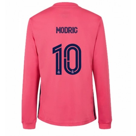 Billiga Fotbollströjor Real Madrid Luka Modric 10 Borta tröja 2020/21 Långärmad